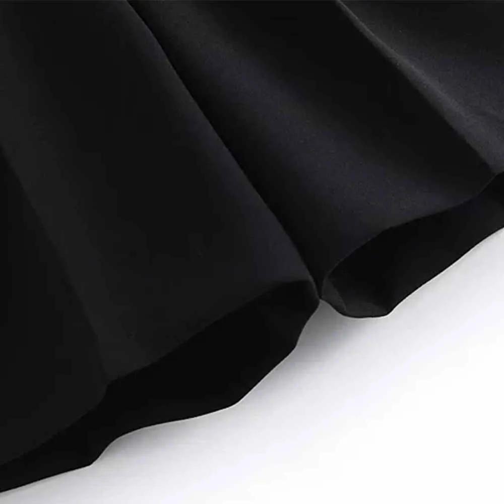 

2021 Korean New Arrival Summer Black High Waist Office Lady Short Pants Womens Suit Shorts Female Fashion OL Straight Shorts