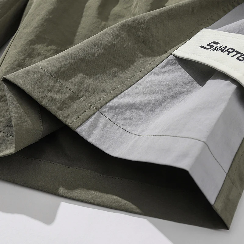 

Summer Men's Casual Sweatpants Solid Shorts High Street Trousers Joggers Oversize High Quality Beach Pants ZX1566