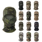 Новая мужская камуфляжная Балаклава уход за кожей лица шарф в стиле милитари теплые ветрозащитные дышащие велосипедные лыжные Байкер щит Для мужчин шлем