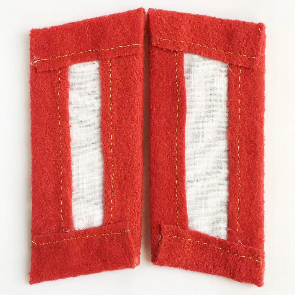 ВОВ немецкая маршала Василек вкладки для воротника/значок вышитые золотые