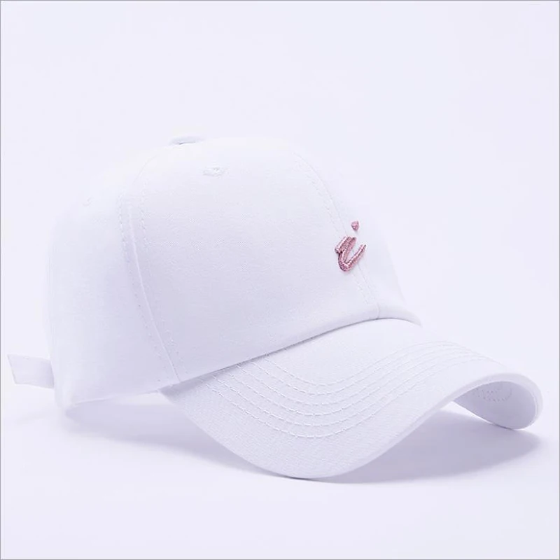 Бейсболка из 100% хлопка для женщин и мужчин модная вышитая надписью I Повседневная