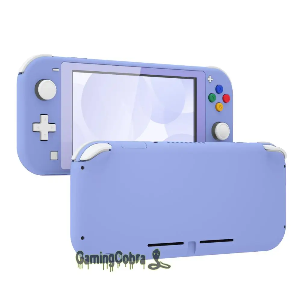 Мягкий сенсорный Фиолетовый DIY чехол для замены корпуса с защитной пленкой