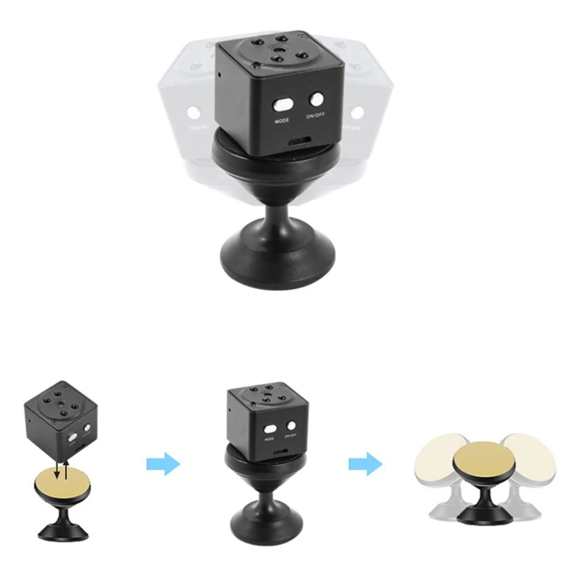 

360Camera 1080P Security Camera Mini Surveillance IR Night Vision Wireless Smart Cam,Built-in Polymer Lithium Battery 652E