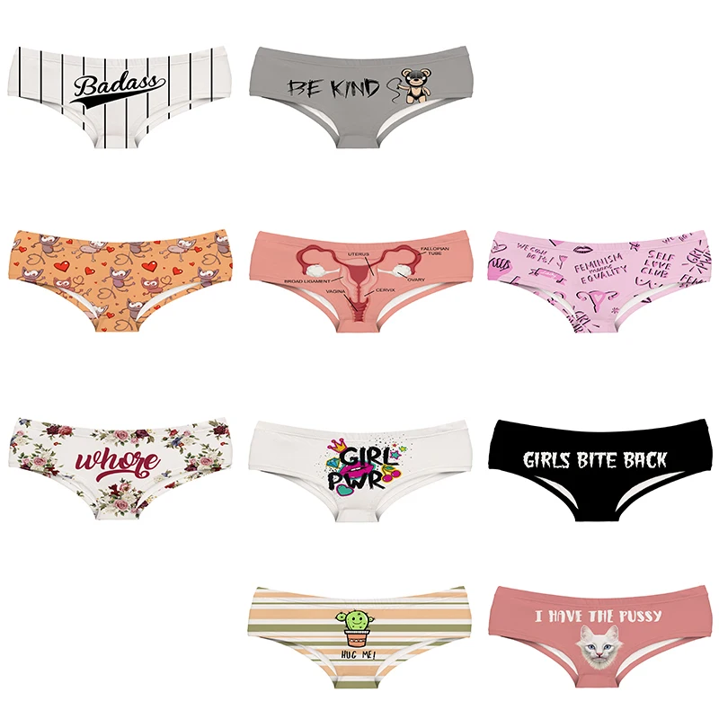 Женское нижнее белье с забавными принтами из мультфильмов Chicago bulls женские трусы