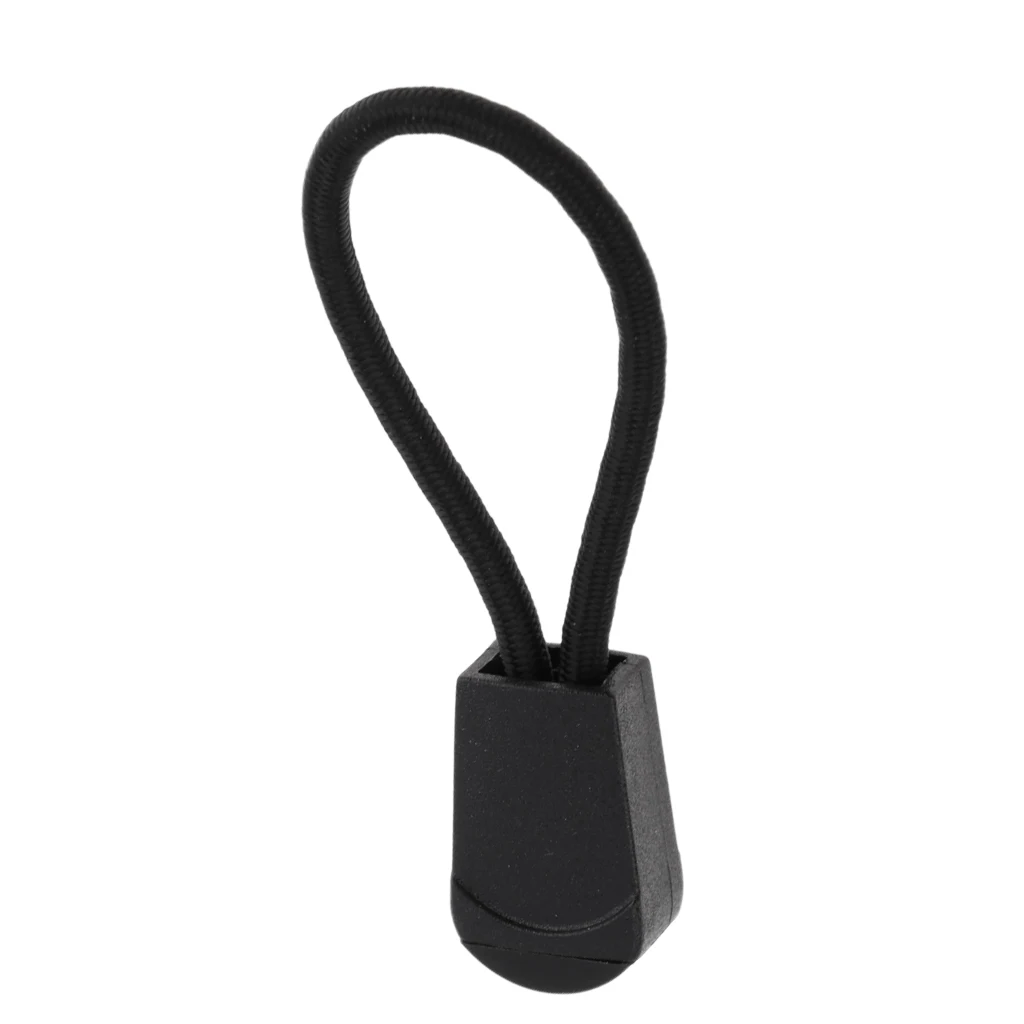 Держатель для шланга дайвинга черный пластиковый эластичный шнур зажим