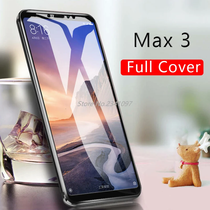 Чехлы для Xiaomi Mi Max 3 чехол из закаленного стекла полное покрытие Ksiomi Xiomi My Max3 защита