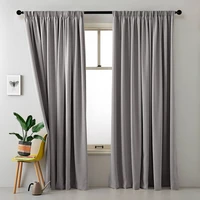 cdiy solid blackout curtains for living room bedroom modern window curtains for kitchen curtains drapes decoration panel custom