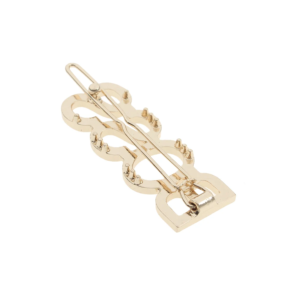 

New Fashion Elegant Temperament Words Hairpin Korean Chic Wind Retro Clip Bangs Clip Hairpin Clip Hair Styling Tool