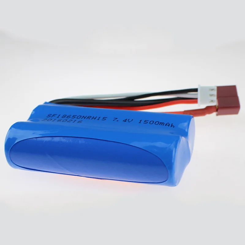 7 4 V 1500Mah литий полимерный Батарея для Wltoys 12423 12428 12401 12402 12429 Lipo 2S 1500Mah|Аккумуляторы| |