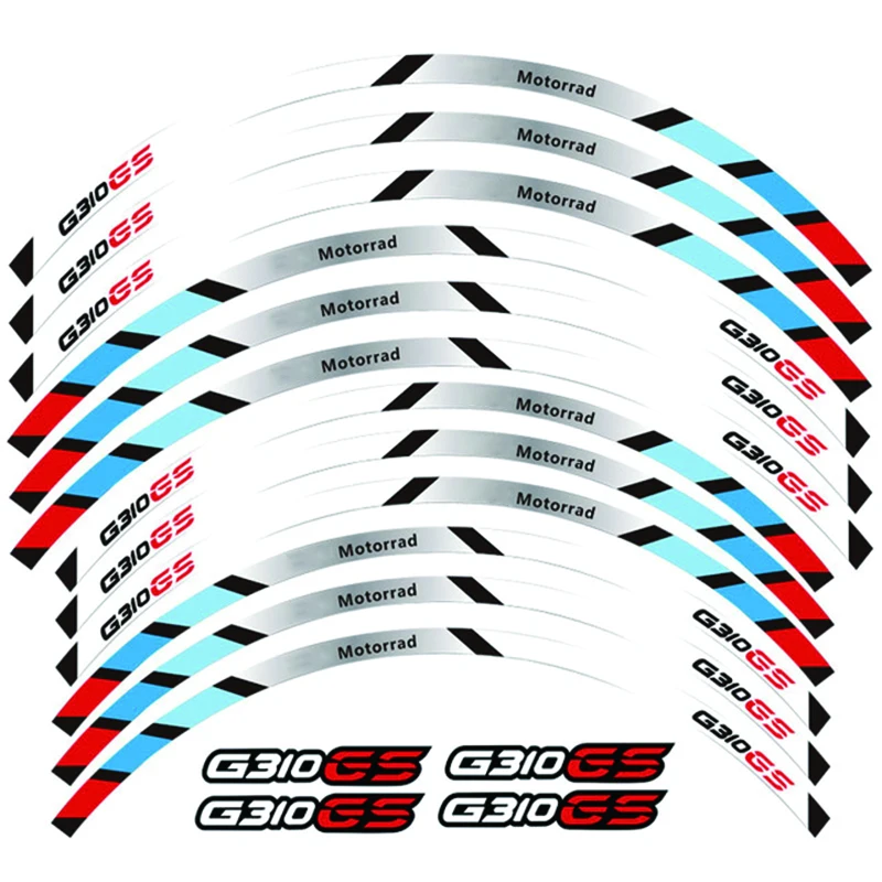Наклейка на передние и задние колеса мотоцикла наклейка внешний обод