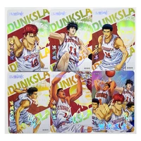 6pcsset slam dunk toys hobbies hobby collectibles game collection anime cards