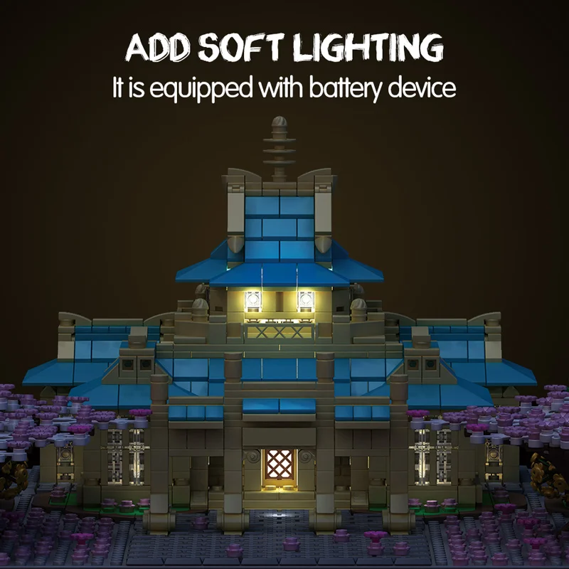 2529 шт город улица вид дерево дом цветок модель строительные блоки Новый Вишневый