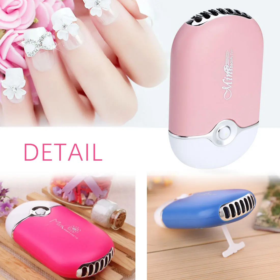 Мини-вентилятор для ресниц портативный с USB-портом 1 шт. | Красота и здоровье