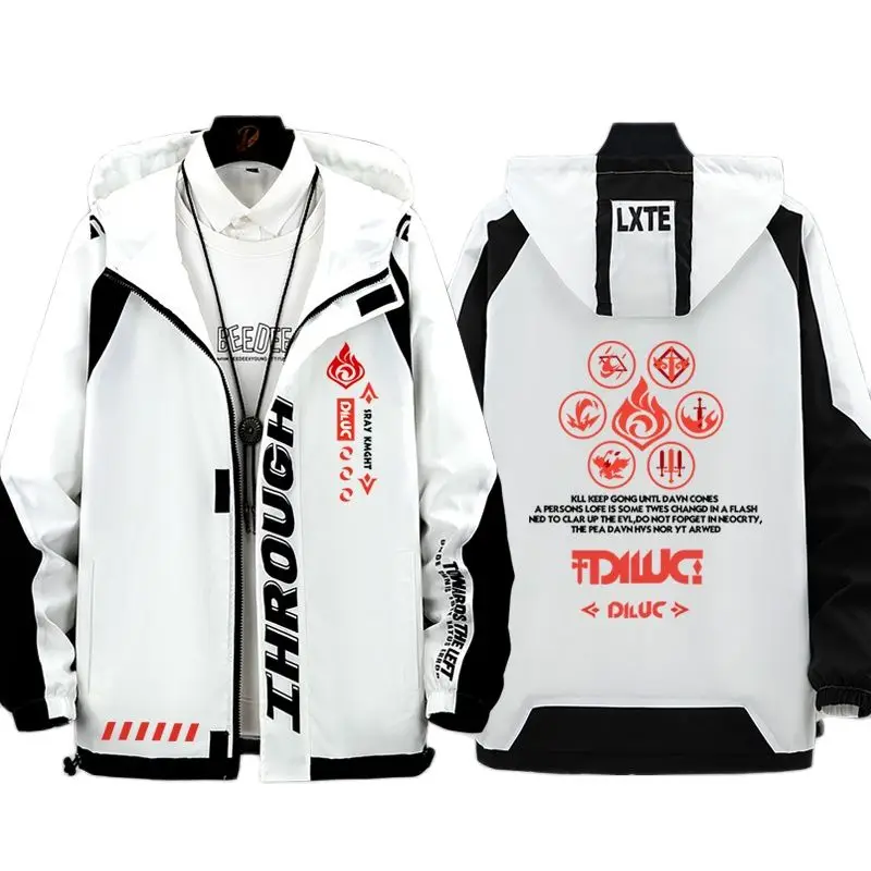 Костюм для косплея Genshin Impact модная куртка разбавленного цвета Ragnvindr пальто одежда