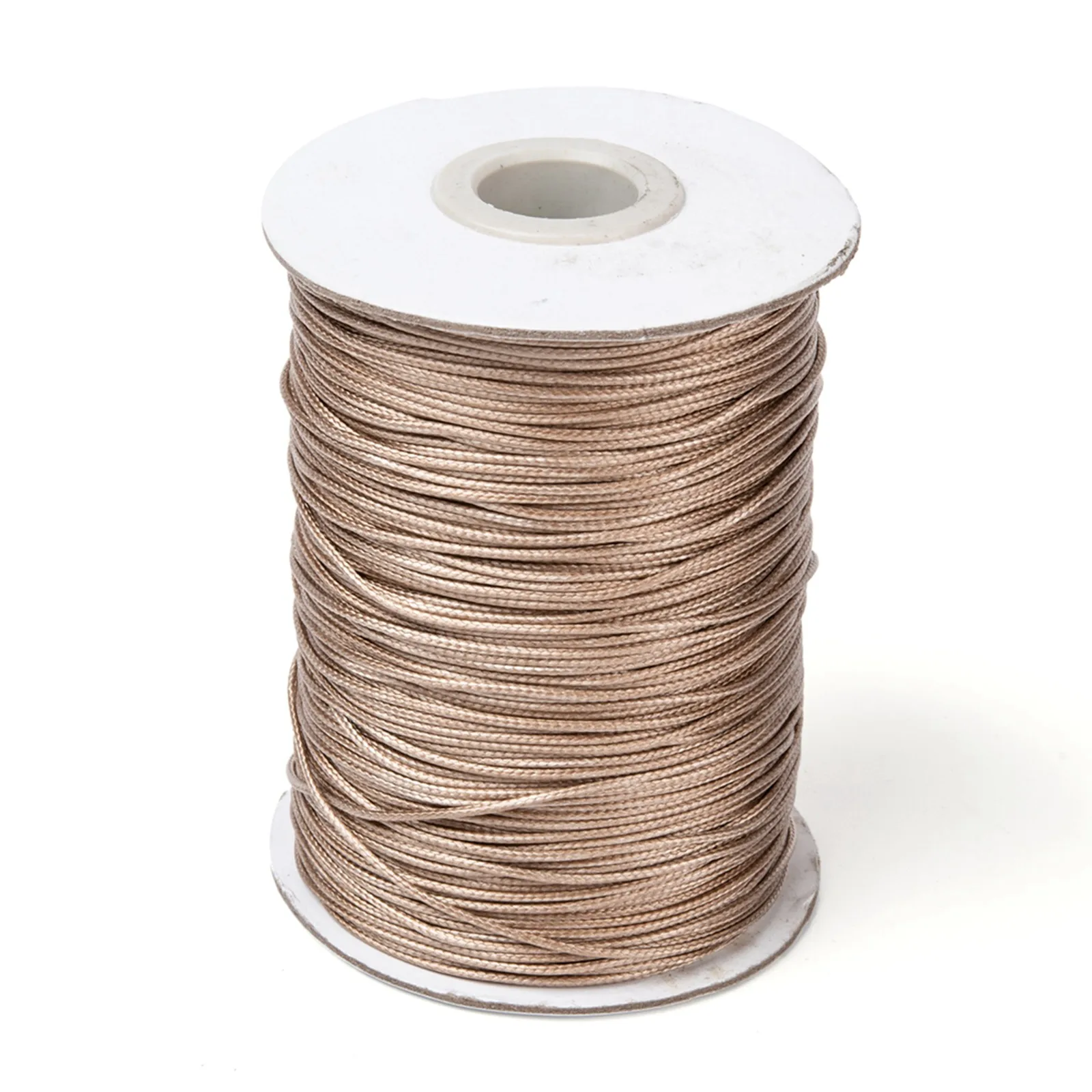 

185Yards/Roll 1.0mm Waxed Polyester BurlyWood Bead Thread Cord For DIY Crafts Friendship Jewelry Making