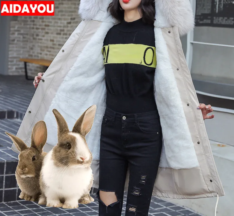 Зимнее теплое длинное пальто для женщин водонепроницаемая Пыленепроницаемая