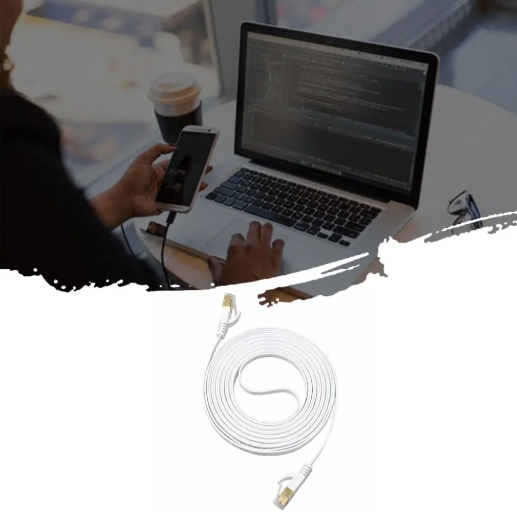 CAT6 Lan Cable RJ45 Cat 6 Ethernet Network Short Patch Cord 1m 3m 5m 10m 15m 30m for Laptop Router |