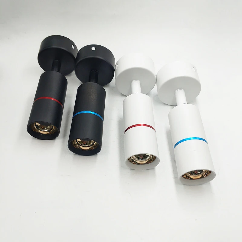 Разноцветные Диммируемые вращасветодиодный на 360 ° светодиодные светильники COB 5