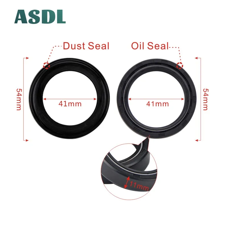 

41x54x11 / 41 54 11 Motorcycle Front Fork Damper Oil Seal and Dust seal (41*54*11)