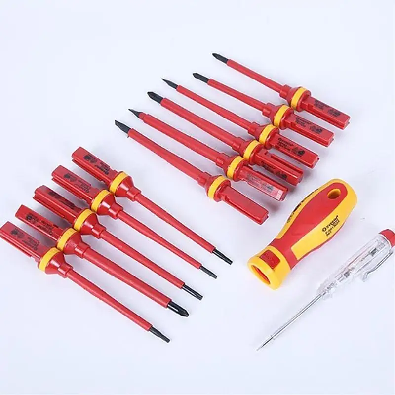 13 шт. отвертки с изоляцией прочные сменные | Инструменты