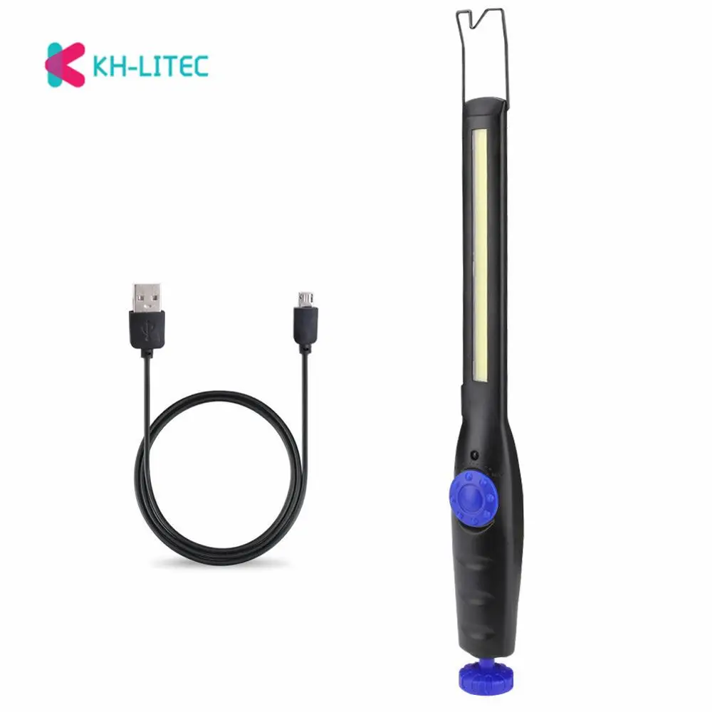 Портативный COB светодиодный USB зарядный рабочий светильник флэш фонарь Lantena с