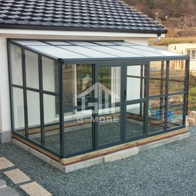Четырехсезонный открытый Belcony алюминиевый каркас теплицы Sunroom Kit Hot Planter