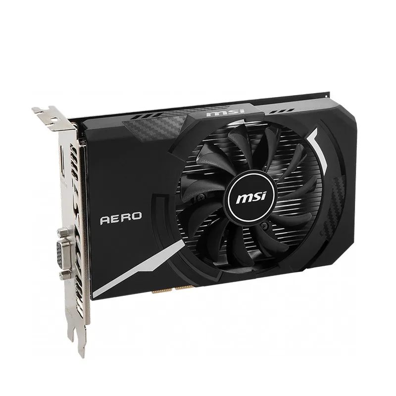 Видеокарта MSI 2G GDDR4 для настольной рабочей станции 64 бит видеокарта с одним