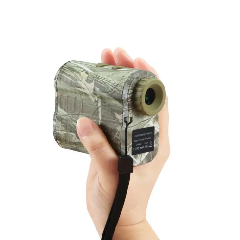 

600/900m 6X Infrared Ray Rangefinder Distance Meter Speed Tester Digital Range Finder for Golf Hunting Measurement