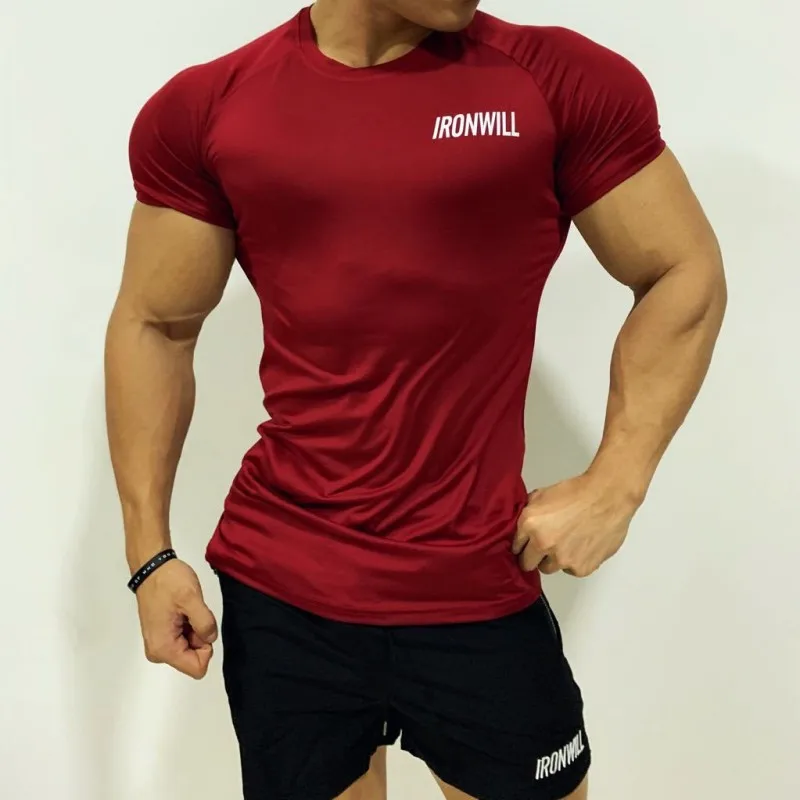 New Men Compression T-shirt Jogger Sporting Skinny Tee Shirt Male Gyms Fitness Bodybuilding Workout Black Tops Clothing | Спорт и