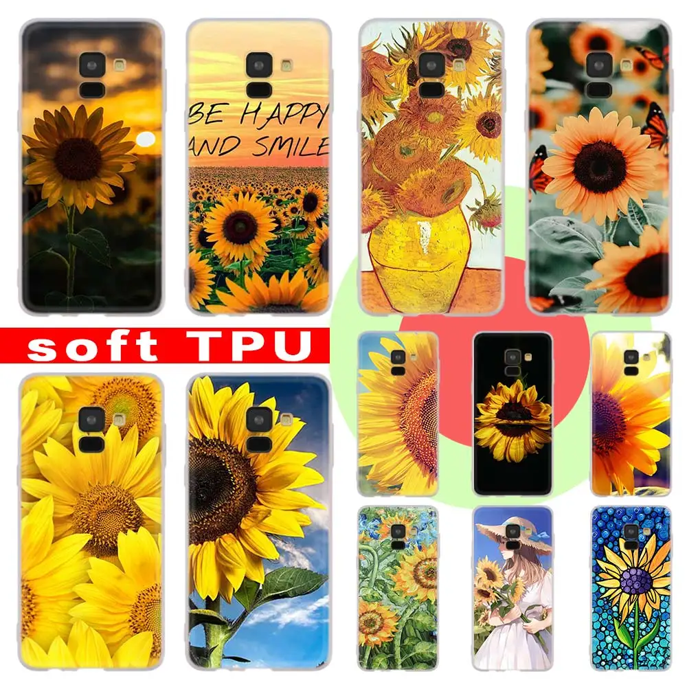 

Summer Sunflower Case For Samsung A51 A10 A10S A11 A20 A20S A20E A30 A30S A40 A40S A50 A60 A70 A70S A80 A90 A21 A31