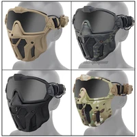 tactical full face mask anti fog hunting airsoft paintball combat protective mask wargame shooting army military cycling masks