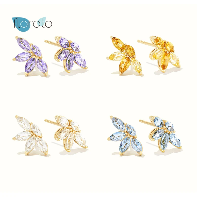 

925 Silver Ear Needle Simple Tiny Zircon Charm Cross Stud Earring Piercing Fashion Fine Jewelry Gift Luxury Crystal Jewels