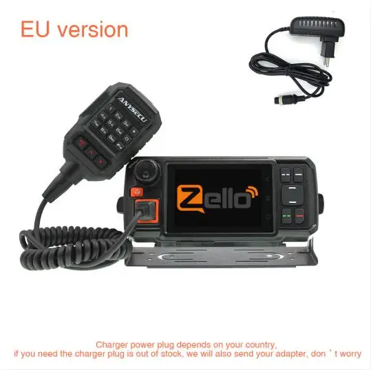 EU version-charger 4G-W2Plus 4G LTE сеть Радио Android 7,0 WCDMA GSM woki toki с функцией Wi-Fi SOS работа с Real-ptt/Zello - Цвет: EU version-charger