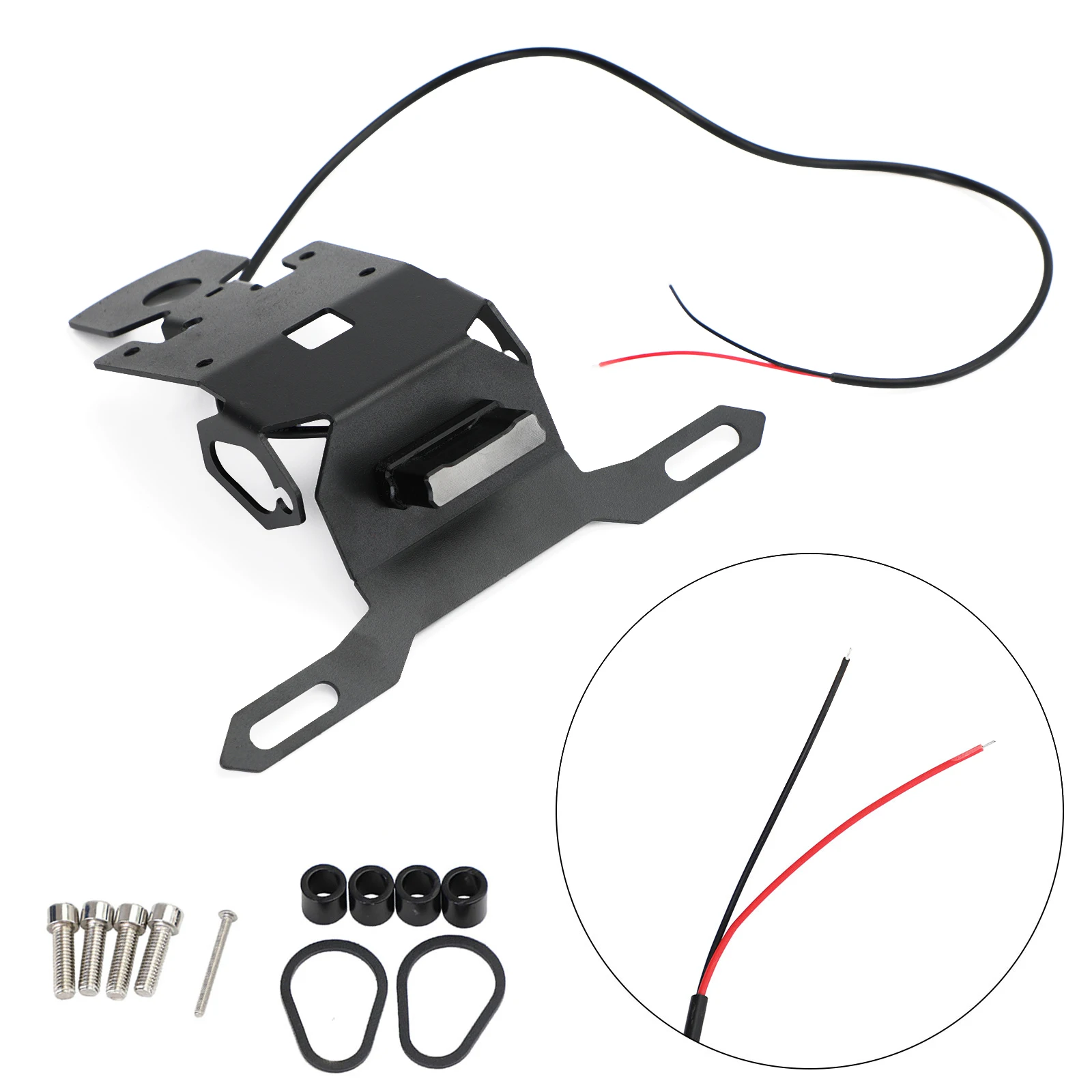 

Topteng License Plate Holder Frame Bracket fit for Yamaha MT15 MT-15 2019-2021 Motorcycle Accessories