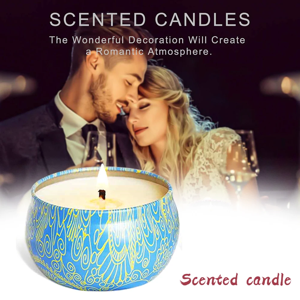 8 свечей для ароматерапии ароматерапия естественный соевый воск дорожная