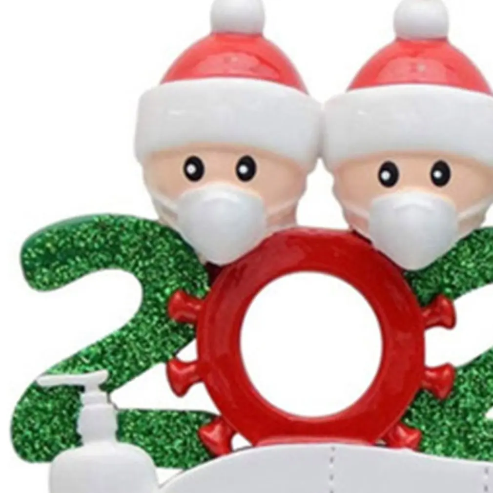 

Diy Name Blessing Pvc Mask Snowman Christmas Tree Hanging Ornament Pendant Christmas Party Decoration Gift Cosplay decoration