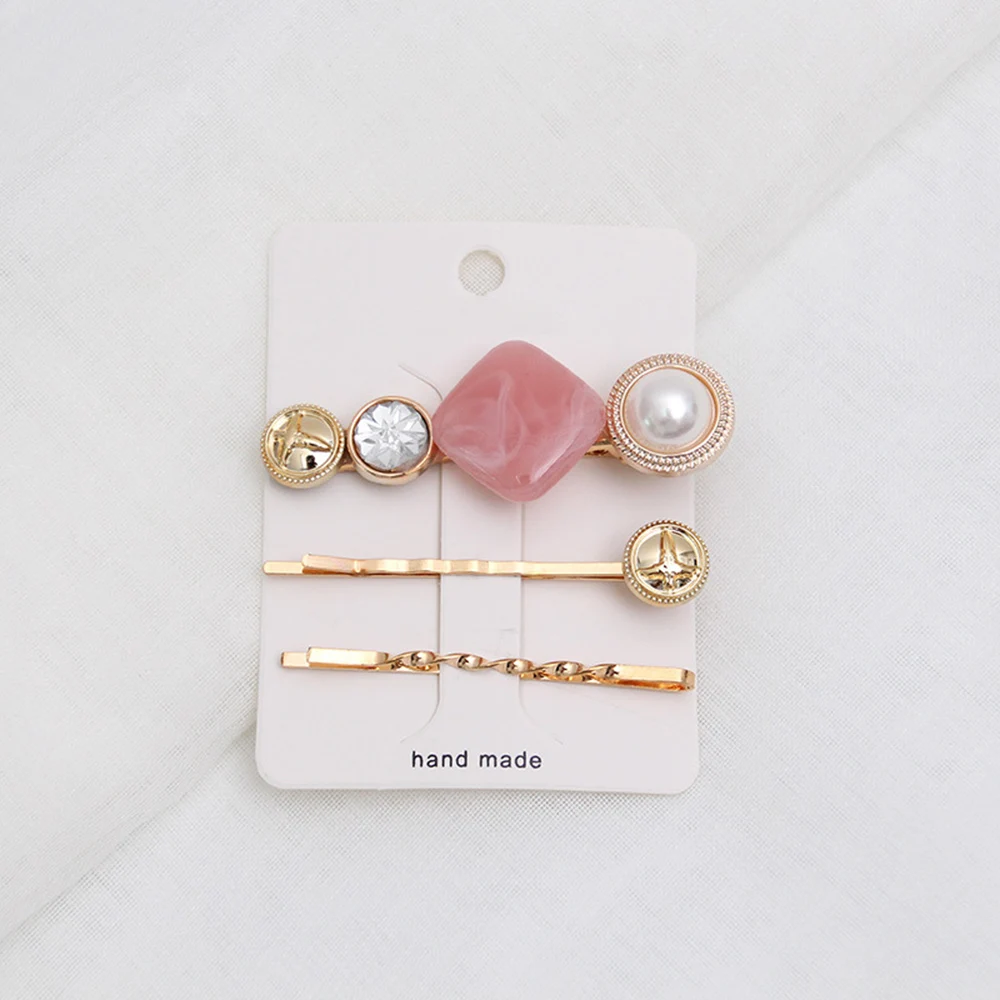 

Fashion Pearl Imitation Hair Clip For Women Girls Barrette Handmade Pearl Flower Stick Hairpin Hair Styling Accessories