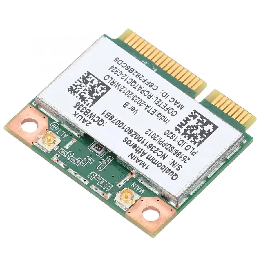 Беспроводная сетевая карта Qualcomm Atheros AR9565 QCWB335 150 м Mini PCI E Bluetooth универсальная
