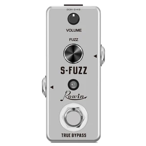 Rowin LEF-325 S-FUZZ Mini Guitar Effect Pedal with True Bypass