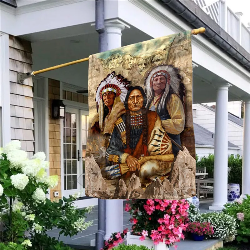 

Native Flag 3D Full Printing Garden Flags Hanging House Flag Garden Flag Decoration Double-sided Printing 02