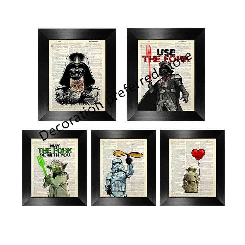 Настенный плакат на холсте Классический Современный модульный домашний декор