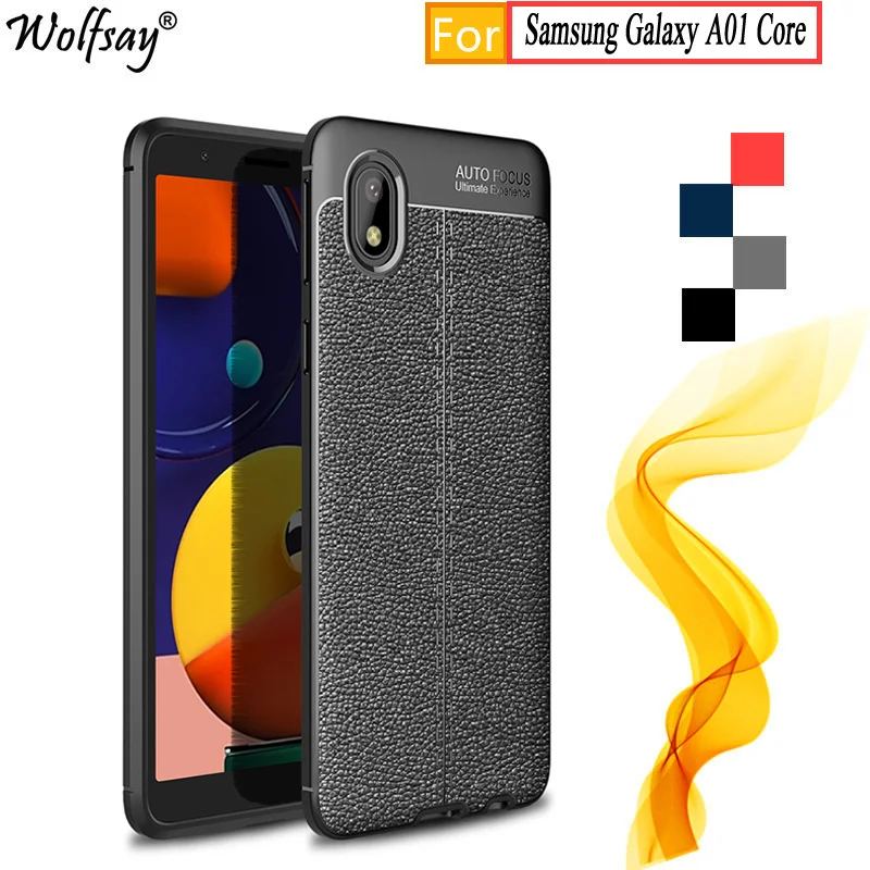 

For Samsung Galaxy A01 Core Case Rubber Housings Bumper Silicone Case For Samsung A01 Core Phone Cover For Samsung A01 Core Case