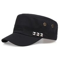 spring and summer duck tongue hat mens baseball cap version of the sun hat flat top military cap outdoor outing sun hat women