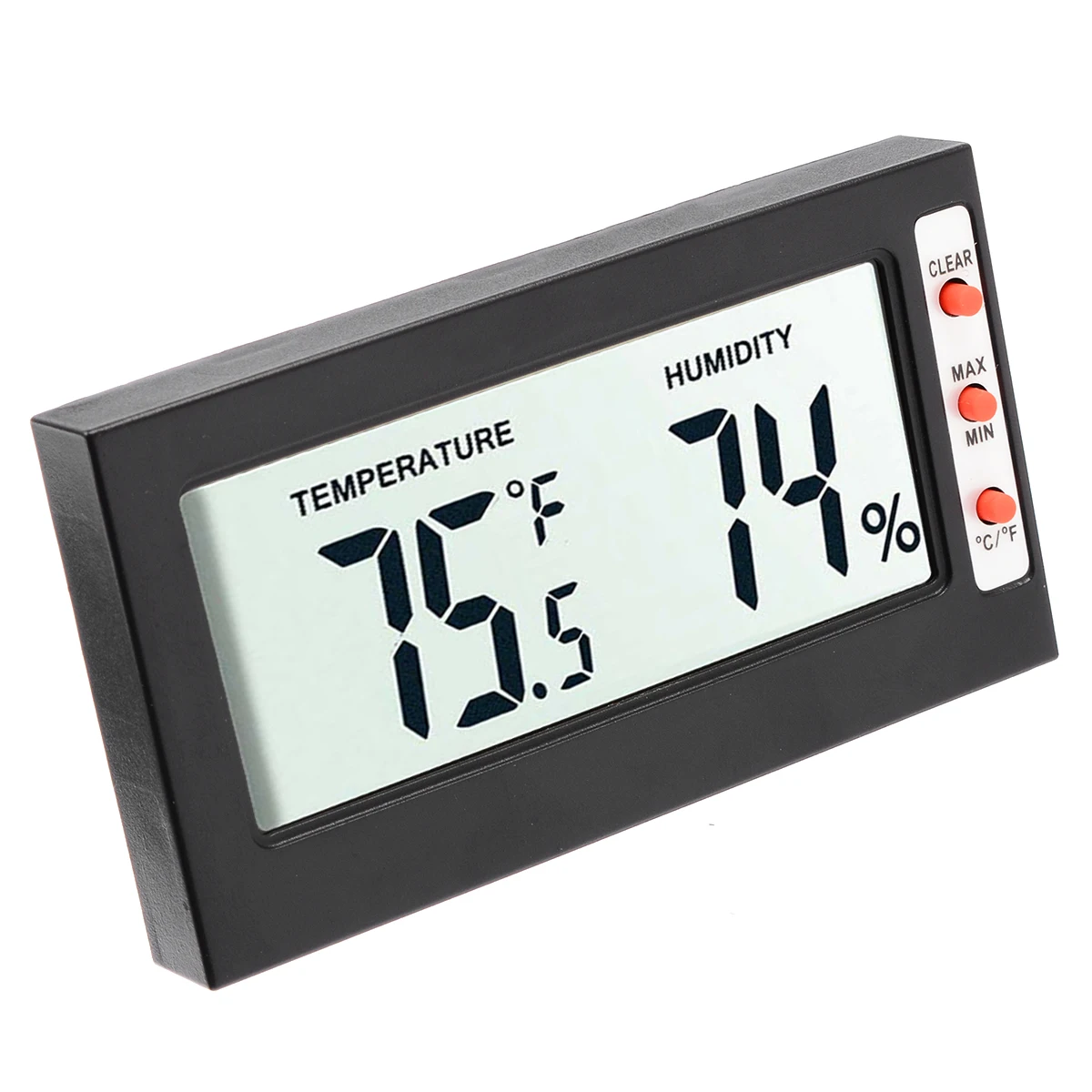 

1pc Digital LCD Thermometer Hygrometer Car Indoor Temperature Humidity Meter Monitor Practical Humidity Meter Tester Instrument