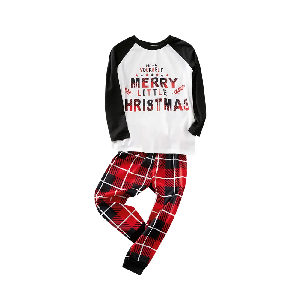 Семейная одежда для маленьких мальчиков и девочек детский Рождественский топ с