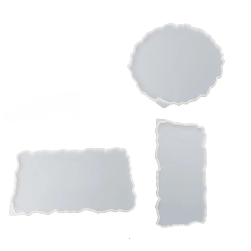 

3 шт. большой прямоугольник круглая форма для литья под давлением комплект силиконовый свободный фруктов диск лоток форма для литья под дав...