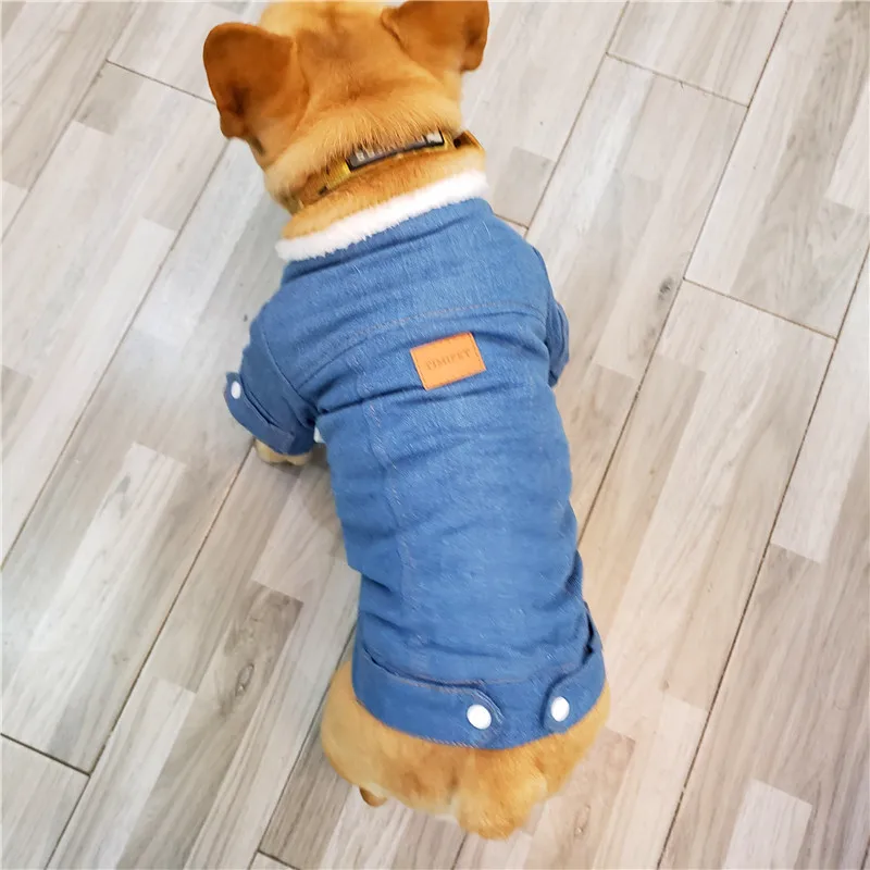 

Warm Winter Dog Clothes Jacket Pet Outfit Puppy Bulldog Chihuahua Clothing for Small Medium Dogs Coat Ropa Perro Vest Corgi