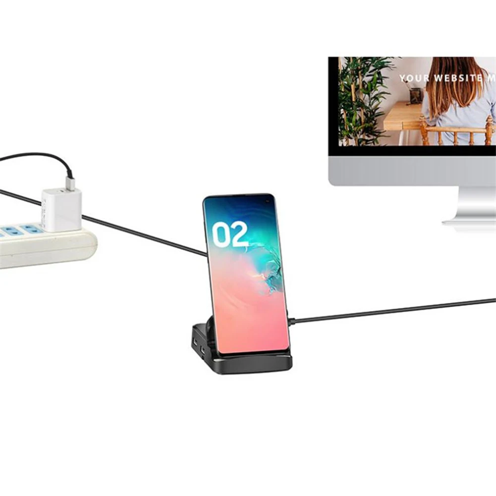 Dex Pad 1 шт. Тип C для Samsung S20 S10 комплект зарядного устройства 6 в домашние