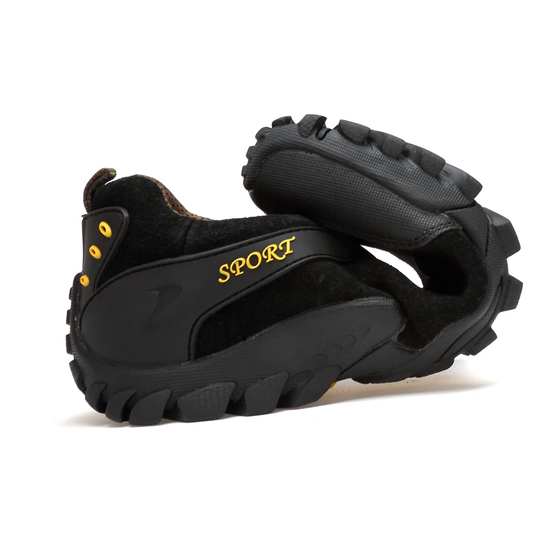 Для мужчин Пеший Туризм обувь из натуральной кожи на открытом воздухе спортивные