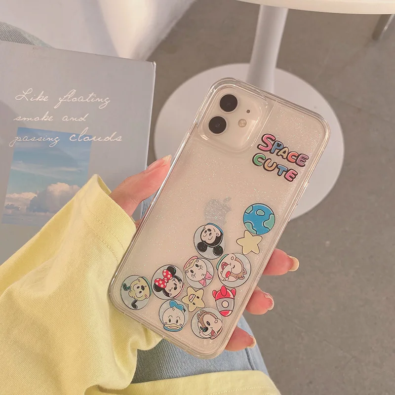 

New 2021 Disney mickey cartoon waterproof Phone Case for iPhone 7/8 plus x xr xs max 11/12pro max 12mini